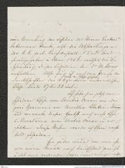 Nachlass Franz Steindachner, Brief von W. Fisher an Franz Steindachner (19.08.1875), Inv.Nr. 133.03, Seite 2
